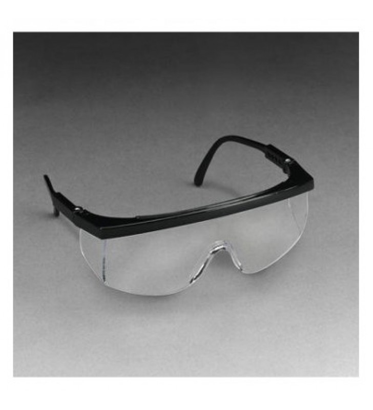 3M™ 1710 防護眼鏡防UV(透明鏡黑框) 