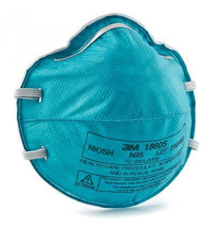 3M™ 1860S N95 醫用防菌口罩(綠) 