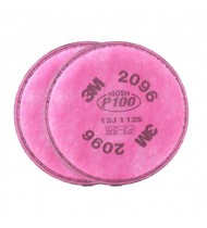 3M™ 2096 P100防粉塵酸性氣體濾棉 (紅色)