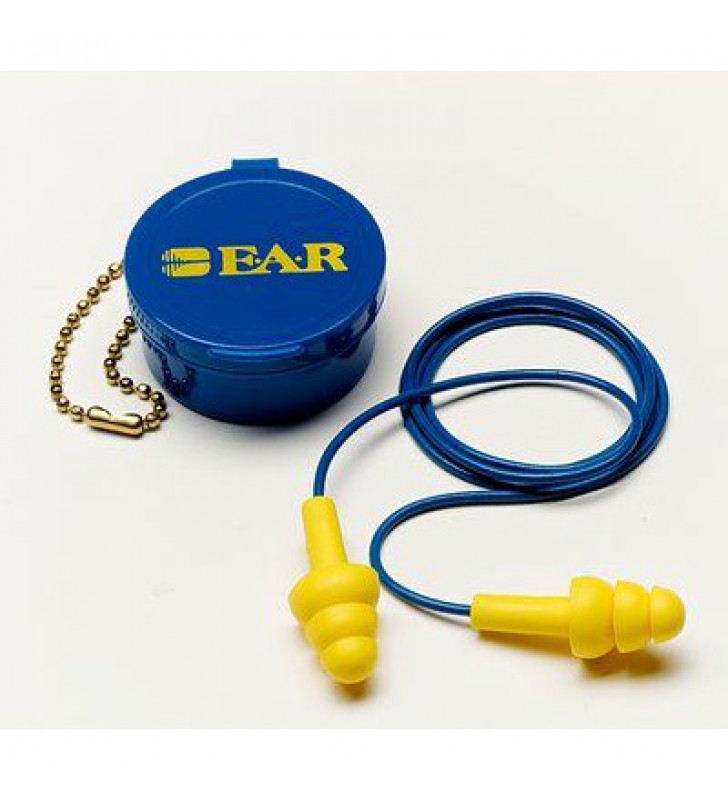 3M™ 340-4002 E-A-R™ UltraFit™ 耳塞(帶線膠盒)(黃) 