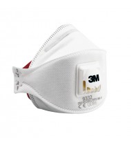 3M™ 9332 P3防菌口罩 (白) (呼氣閥摺疊式)